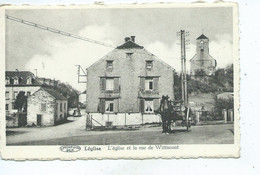 Léglise Et La Rue De Wittimont ( Attelage ) - Léglise