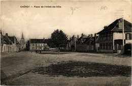 CPA CHÉROY - Place De L'Hotel-de-VILLE (658455) - Chevannes