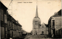 CPA CHÉROY - Place De L'Église (658924) - Chevannes