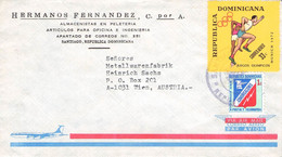 DOMINICAN REP. - AIRMAIL > VIENNA/AT  / QF 144 - República Dominicana