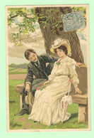 R132 - Illustration Signée MAILICK - Couple, Amoureux - Mailick, Alfred