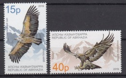 ABKHAZIA 2019 EUROPA CEPT NATIONAL BIRDS .SET 2 ST MNH - 2019