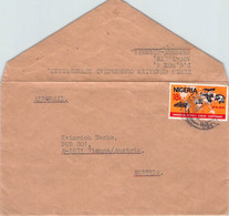 NIGERIA - AIRMAIL 1974 AGO-IWOYE > VIENNA/AT /QF149 - Nigeria (1961-...)