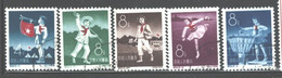 P. REPUBLIC  CHINA 1959 #457 - 461  USED - Sonstige & Ohne Zuordnung