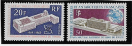 T.A.A.F. N°32/33 - Neuf * Avec Charnière - TB - Unused Stamps
