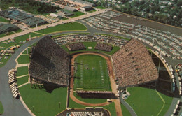 Jackson MS, Mississippi Memorial Stadium Aerial View Football Game, C1960s Vintage Postcard - Jackson