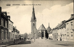 QUIEVRAIN - Eglise Et Place Du Parc - Quiévrain
