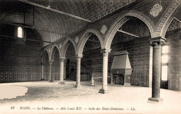 EP27946   BLOIS  LE CHATEAU  AILE LOUIS XII  SALLE DES ETATS GENERAUX - Blois
