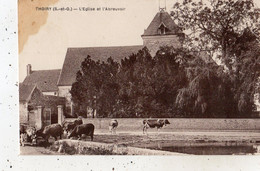 THOIRY L'EGLISE ET L'ABREUVOIR - Thoiry