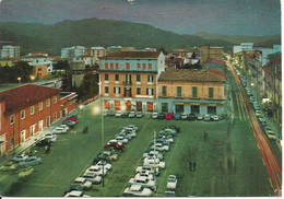 Isernia (Molise) Piazza Della Repubblica, Notturno, Republica Square By Night, Auto D'Epoca, Old Cars - Isernia