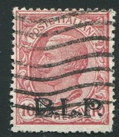 REGNO 1923 B.L.P. 10 C. III TIPO SASSONE N. 13  USATO FIRMATO RAYBAUDI - Zegels Voor Reclameomslagen (BLP)