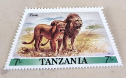 TANZANIE Lion, Lions, Felin , Félins,  Lowe, 1 Valeur Neuve Sans Charniere ** MNH - Roofkatten