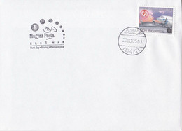 Magyar - Airport - FDC - Lettres & Documents