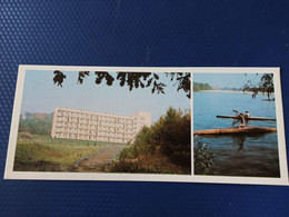 Cherkassy Beach. Old Postcard   USSR - Rowing -  1978  KAYAK - Aviron