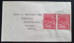 Britisch-Guayana, Brief MeF Gelaufen Böhmen - British Guiana (...-1966)
