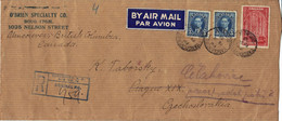 Letter From The Canada To Czechoslovakia 1939 - - Posta Aerea: Espressi