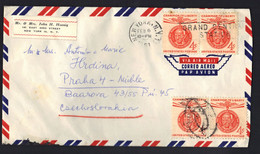 Letter From The USA To Czechoslovakia - Altri & Non Classificati