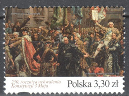 Poland 2021 - Constitution Of May 3rd - Mi.5301 - MNH(**) - Nuevos