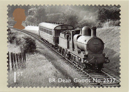 GREAT BRITAIN 2011 Classic Locomotives Of England Mint PHQ Cards - PHQ Cards