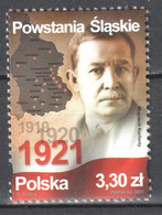 Poland 2021 - Silesian Uprisings - Mi. 5299 - MNH(**) - Neufs