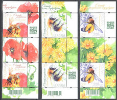 Poland 2021 - Beneficial Insects  - Mi.2x 5292-97 - MNH(**) - Neufs