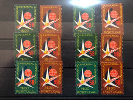 PORTUGAL, 6 X Full Set **MINT Condition, « UNIVERSAL EXPOSITION BRUSSELS », 1958 - 1958 – Bruxelles (Belgique)