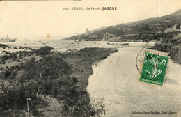 CORSE - LE PORT DE SAGONE Près De VICO -  Embouchure De La Rivière - 1914 - Sonstige & Ohne Zuordnung