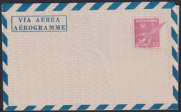 1957-EP-87 CUBA 1957 POSTAL STATIONERY POSTAL ROCKET AEROGRAMME UNUSED. - Lettres & Documents