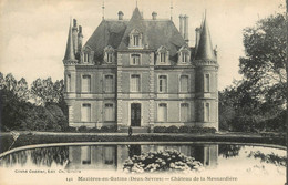 CPA FRANCE 79 "Mazières En Gatines, Chateau De La Mesnardière" - Mazieres En Gatine