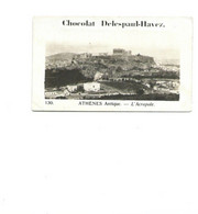 Chromo/Photo L'Acropole Parthénon Greece Athènes 65 X 40 Mm Pub: Chocolat Delespaul-Havez Bien 2 Scans - Menier