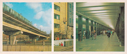Postcard Unused 1979 - The Moscow Metro -  Preobrazhenskaya Square  Station - 1966 - Métro