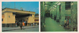 Postcard Unused 1979 - The Moscow Metro - Sokolniki  Station - 1935 - Métro