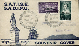 South Africa Südafrika Mi# 229-30 Used On Letter Or FDC -  Jan Van Riebeeck - Settlers From Netherlands - Stamp Day - Brieven En Documenten
