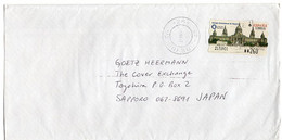 L27576 - Spanien - 2001 - 260 Ptas. ATM EF A. Brief MADRID SUC 45 -> Japan - Cartas & Documentos