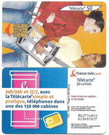 @+ Télécarte Mode D'Emploi Couple 2  -  50 U - GEM1 T2G - 03/06 (numero Serie 816) - Ref : F1352B - 2006