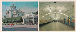 Postcard Unused 1979 - The Moscow Metro - Lenin Library    Station - 1935 - Métro