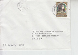 LUSSEMBURGO 1996 - Europa - Lettera Per La  Città Del Vaticano - Briefe U. Dokumente