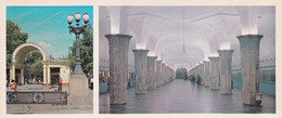 Postcard Unused 1979 - The Moscow Metro - Kropotkinskaya  Station - 1935 - Métro