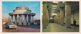 Postcard Unused 1979 - The Moscow Metro - Park Of Culture Station - 1935 - Métro