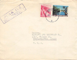 TURKEY - AIRMAIL > PHILADELPHIA /QF174 - Lettres & Documents