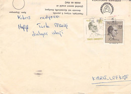 TURKEY - LETTER 1972 ISTANBUL > CYPRUS -CENSOR?- /QF175 - Lettres & Documents