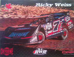 Ricky Weiss ( Canadian Race Car Driver) - Handtekening