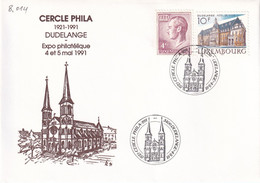 Luxembourg - Dudelange Expo Phil (8.014) - Lettres & Documents
