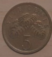 SINGAPORE 1987 CENT 5 - Singapour