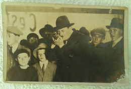 CPA Carte Postale Photo Fête Foraine Tir à La Carabine Shooting Stand Gun Foire Fusil - Waffenschiessen