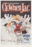 Carte Maximum  1er Jour  SUEDE   Clown  JAC    1983 - Maximumkaarten (CM)