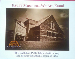 Original Lihu'e Public Library - Kauai