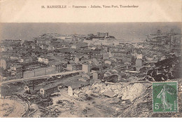 MARSEILLE - Panorama - Joliette, Vieux Port, Transbordeur - Très Bon état - Joliette, Port Area
