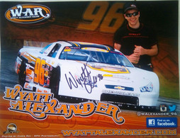 Wyatt Alexander ( American Race Car Driver) - Autogramme