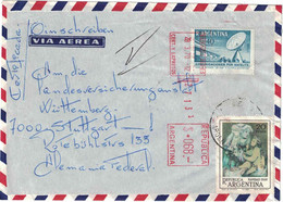 Argentine - Buenos Aires - Lettre Avion Pour L'Allemagne - 28 Mars 1970 - Usados